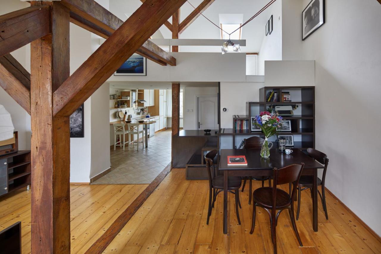 Prague Days - Sunlit Attic Loft In Vinohrady Apartment Exterior foto